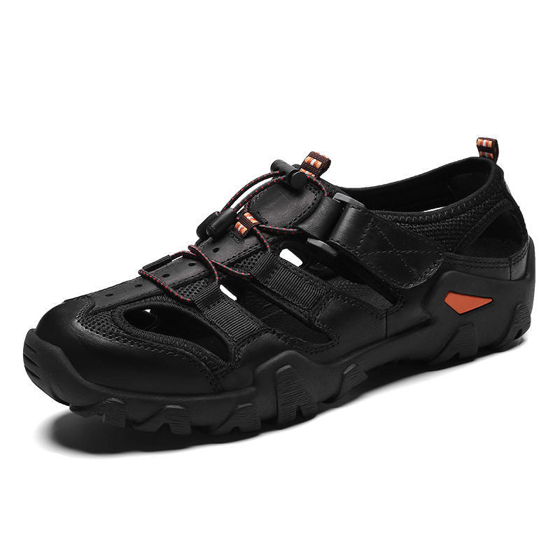 Herren Sportliche Sandalen mit atmungsaktiver Oberflächenstruktur und rutschfester Sohle EB