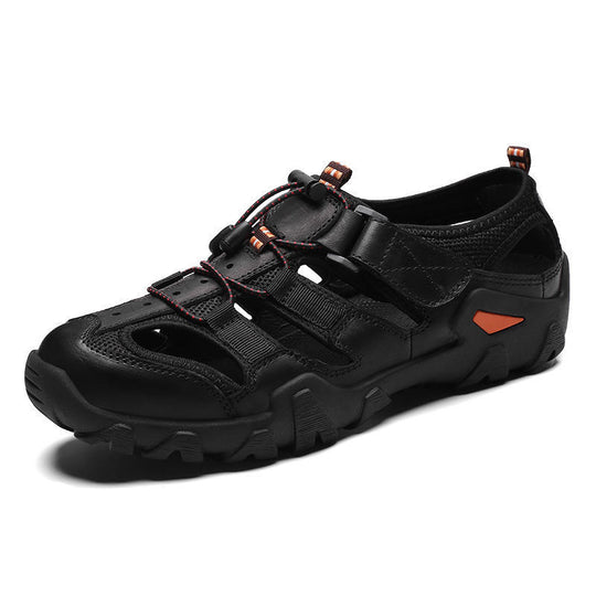 Herren Sportliche Sandalen mit atmungsaktiver Oberflächenstruktur und rutschfester Sohle EB
