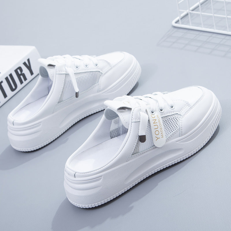 Damen Sneaker mit praktischem Slip-On Design und atmungsaktiver Mesh-Oberfläche EB
