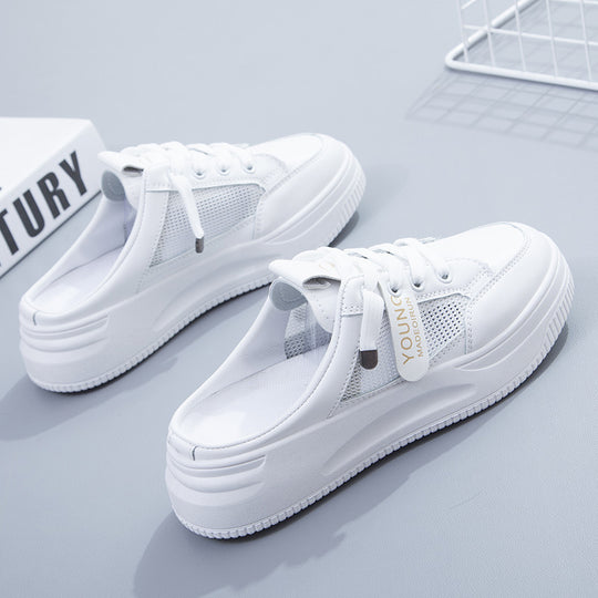 Damen Sneaker mit praktischem Slip-On Design und atmungsaktiver Mesh-Oberfläche EB