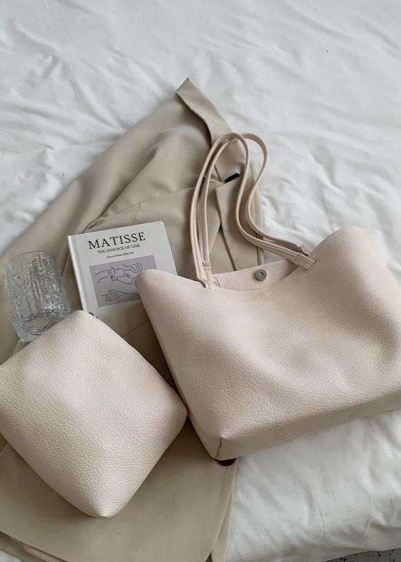 EB | Geräumige Damen Schultertasche Aus Weichem Leder