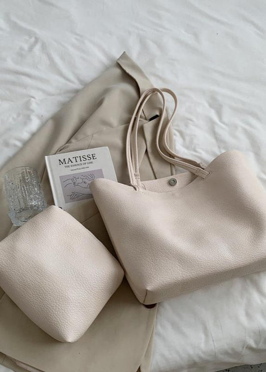 EB | Geräumige Damen Schultertasche Aus Weichem Leder