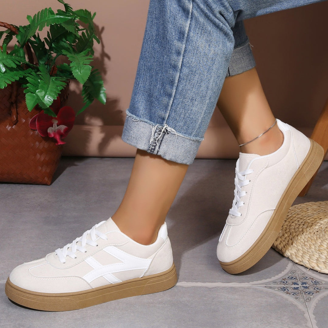 Damen Modische und bequeme Sneakers mit nachhaltigem Obermaterial EB