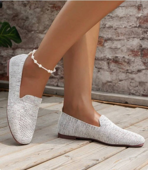 Damen Bequeme und luftige Slipper mit atmungsaktivem Obermaterial EB