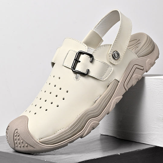 Damen Komfortable Clogs mit verstellbarem Riemen und atmungsaktiver Struktur EB
