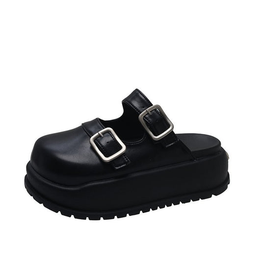Damen praktische Clogs mit verstellbaren Riemen und rutschfester Sohle EB
