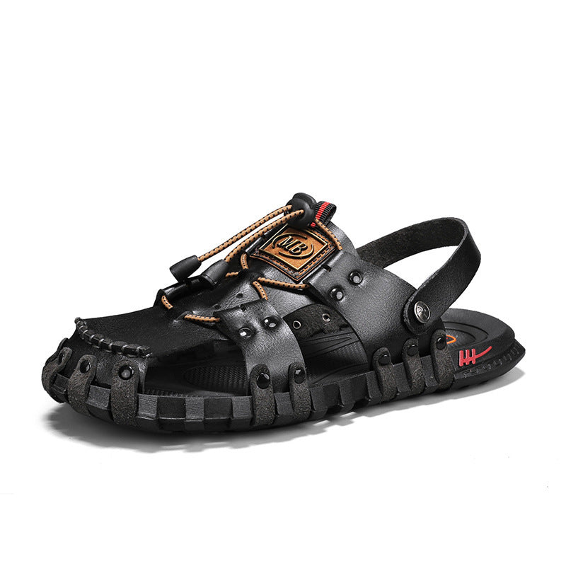 Herren Atmungsaktive Freizeit-Sandalen mit komfortablem Klettriemensystem EB