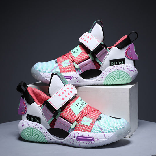 Damen Sportliche Sneaker mit innovativem Klettverschluss und atmungsaktivem Obermaterial EB