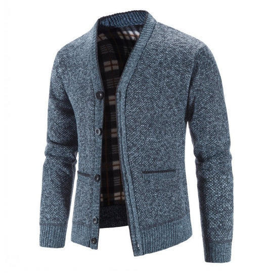 Damen Strickjacke im modernen Herringbone-Muster EB