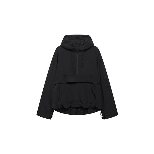 Damen leichte Anorakjacke mit praktischen Taschen EB