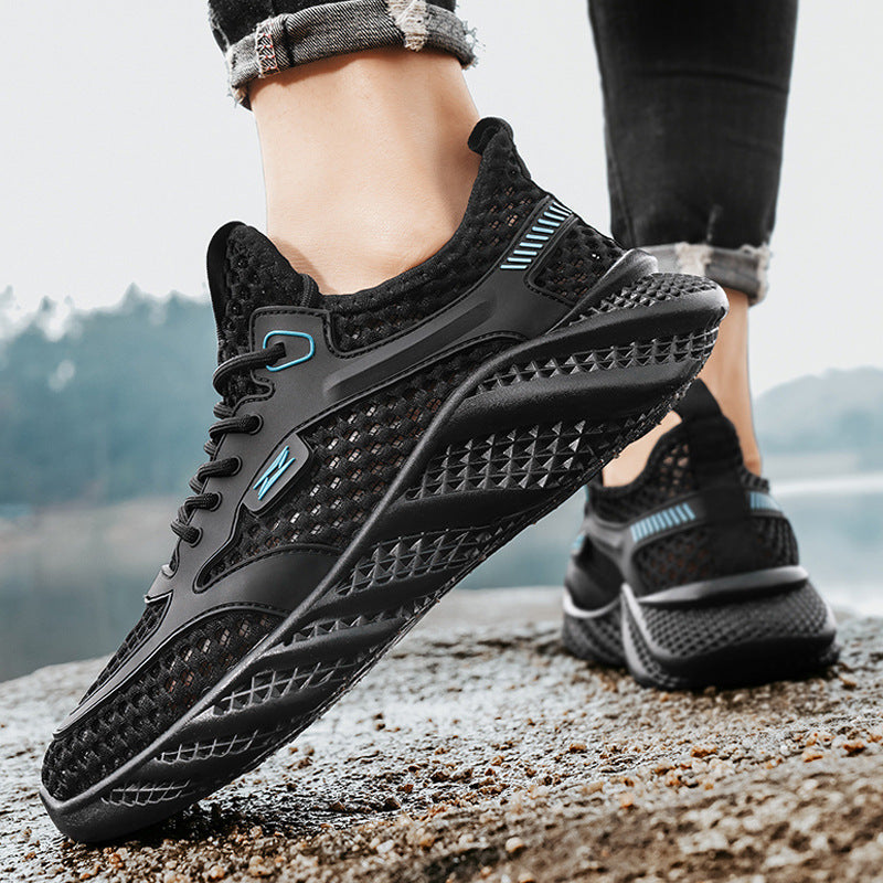 Damen Sportliche Mesh-Sneaker EB
