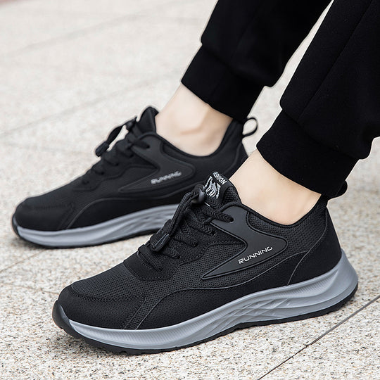 Damen Sportliche Laufschuhe mit flexiblem Schnellschnürsystem und atmungsaktiver Mesh-Oberfläche EB