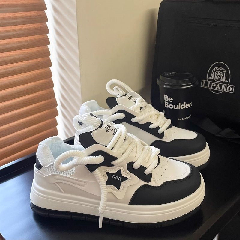 Damen Sportliche Sneakers mit modischem Design und bequemer Dämpfung EB