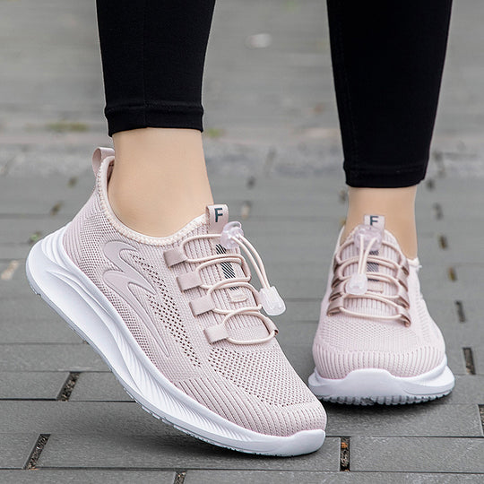 Damen Leichte und elastische Freizeitschuhe mit schneller Schnürtechnologie EB