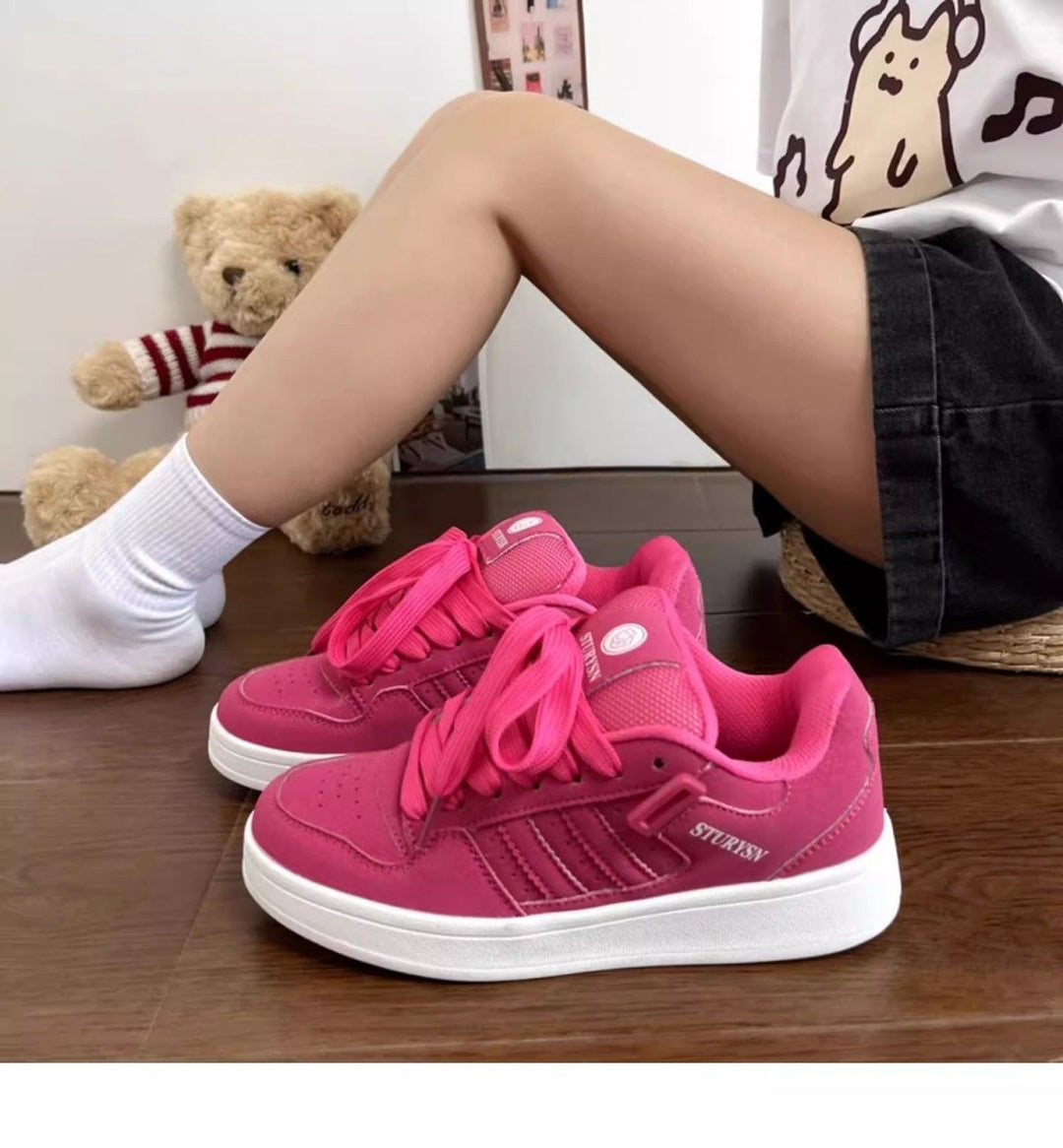 Damen Sportliche Sneakers mit gepolsterter Sohle und stylishem Design EB