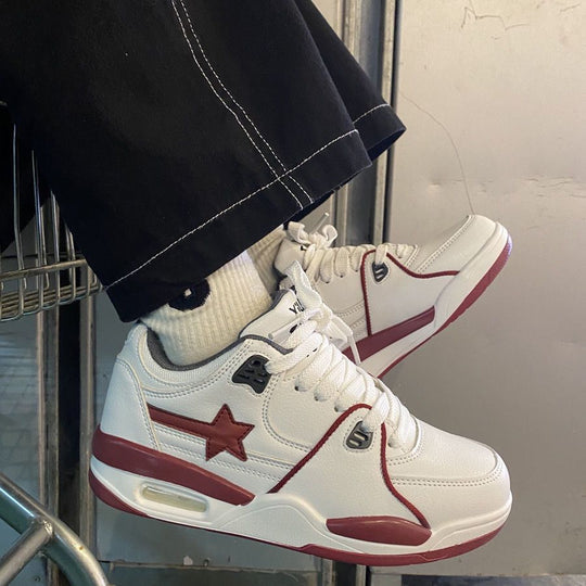 Damen Sportliche Sneakers mit atmungsaktiven Einsätzen und stoßdämpfendem Design EB