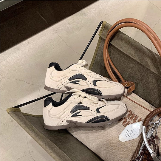 Damen Sportliche Sneaker mit atmungsaktiver Oberflächenstruktur und federleichtem Lauf EB