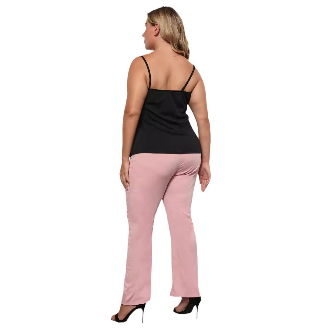 Damen Elegante Hochbundhose mit bequemem Schnitt EB