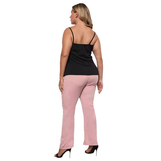 Damen Elegante Hochbundhose mit bequemem Schnitt EB