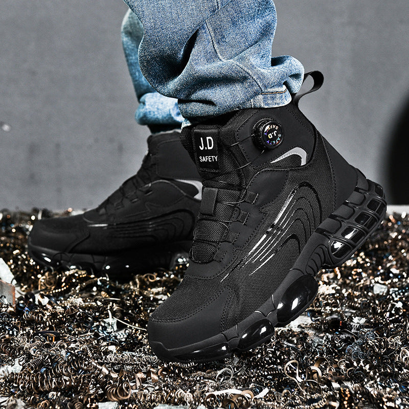 Damen Sicherheitsstiefel mit rutschfester Sohle und dämpfendem Design EB