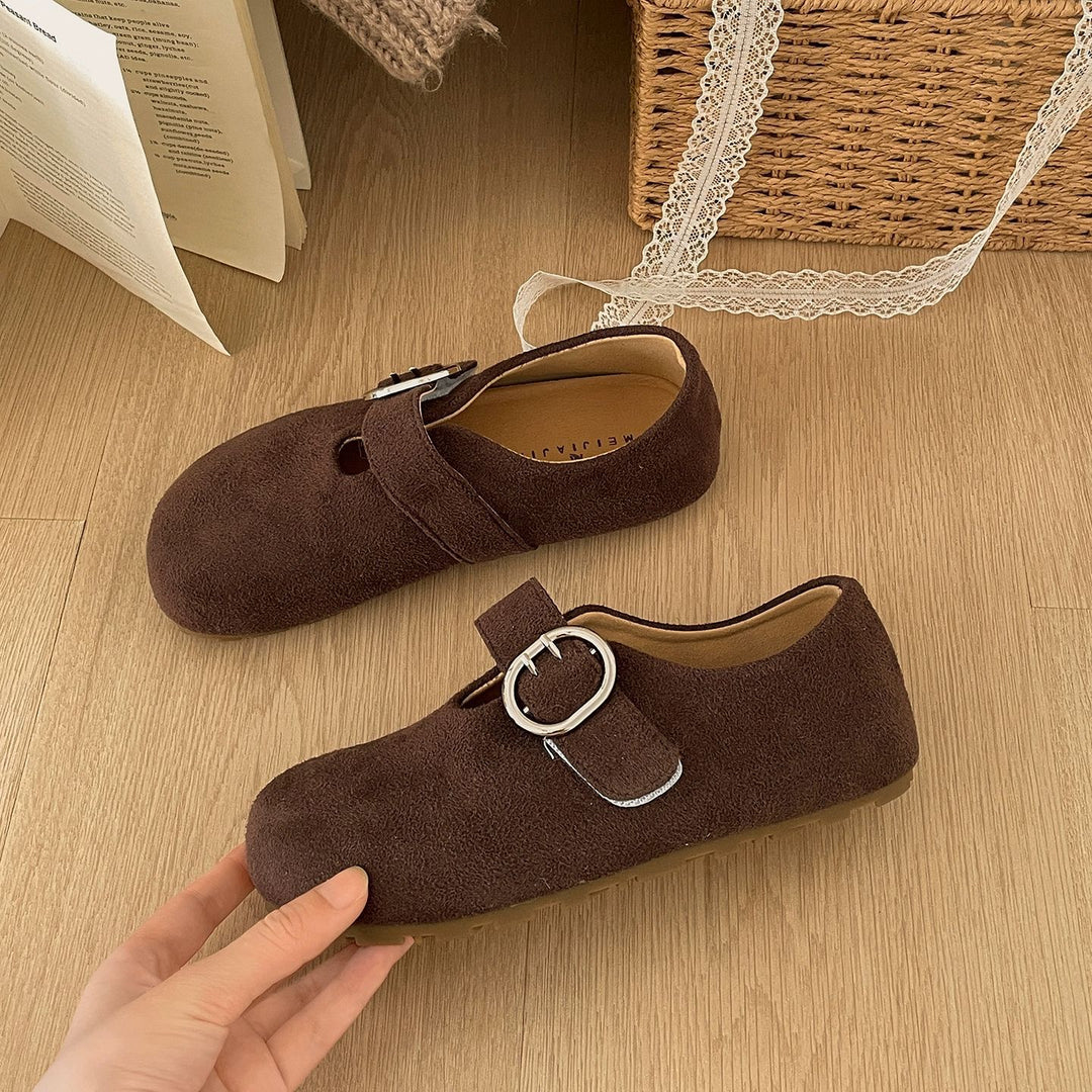 Damen Komfortable Clogs mit verstellbarem Riemen und weichem Innenfutter EB