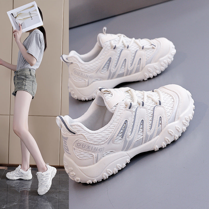 Damen Sportliche Freizeitschuhe mit atmungsaktiver Mesh-Oberfläche EB