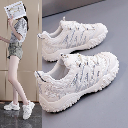 Damen Sportliche Freizeitschuhe mit atmungsaktiver Mesh-Oberfläche EB