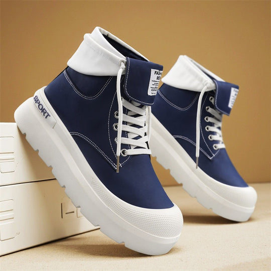 Damen Sportliche Schneestiefel mit hohem Kragen und rutschfester Sohle EB