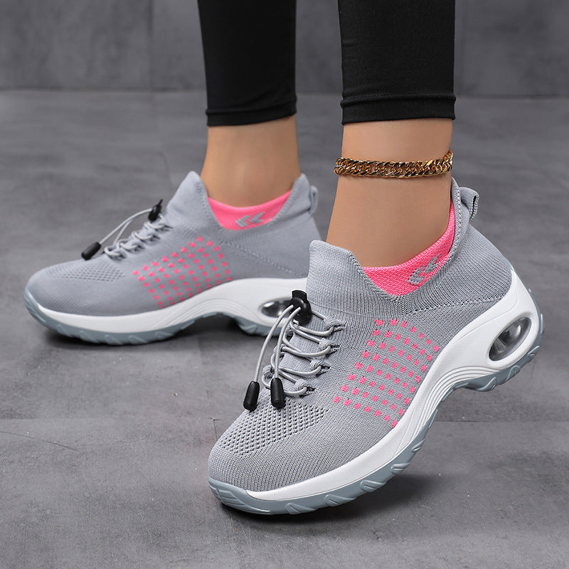 Damen Luftdurchlässige Laufschuhe mit dämpfendem Air-Cushion-System EB