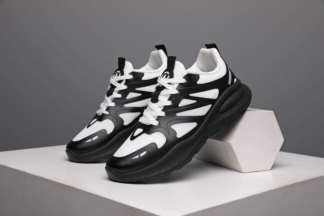 Damen Sportliche Lauf-Sneaker mit atmungsaktiver Netzstruktur und dämpfender Sohle EB