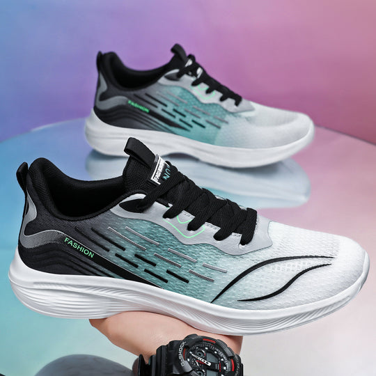 Damen Sportliche Lauf-Sneaker mit atmungsaktiver Oberflächenstruktur EB