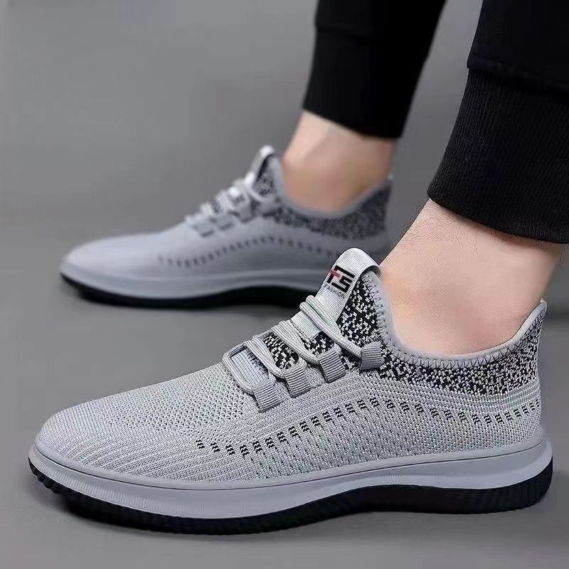 Damen Atmungsaktive Freizeitschuhe mit elastischer Strickoberfläche EB