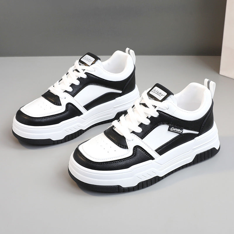 Damen Sportliche Sneakers mit verstärktem Sohlenprofil und atmungsaktiver Obermaterialstruktur EB