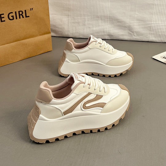 Damen Chunky Sneakers mit verstärkter Dämpfung und rutschfester Sohle EB