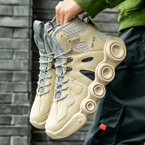 Damen Sportliche High-Top Sneakers mit innovativem Dämpfungssystem EB