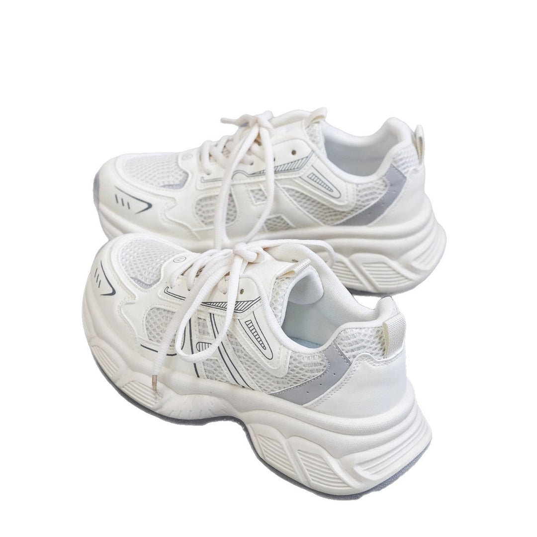 Damen Multicolor Laufschuhe mit atmungsaktiver Obermaterialstruktur und rutschfester Sohle EB