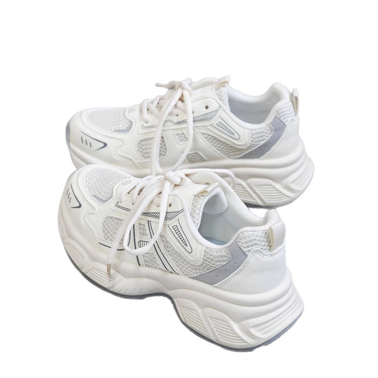 Damen Multicolor Laufschuhe mit atmungsaktiver Obermaterialstruktur und rutschfester Sohle EB