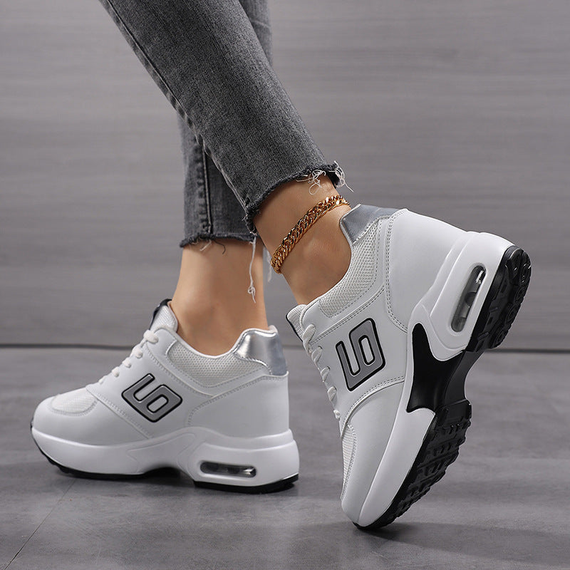 Damen Komfortable und stylische Freizeitsneaker mit dämpfendem Fußbett EB