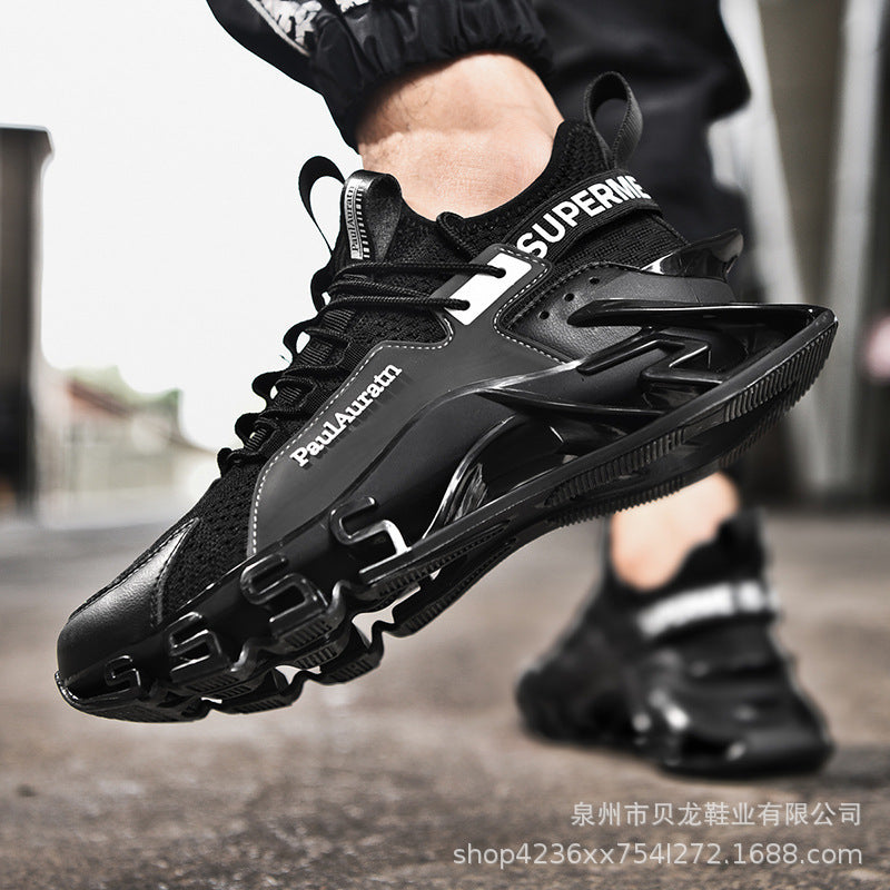 Damen Sportliche Hochleistungs-Sneaker mit atmungsaktiver Mesh-Oberfläche und rutschfester Sohle EB