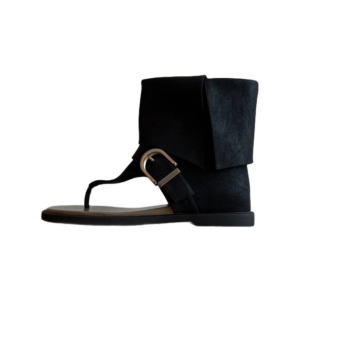 Damen elegante Sandalenstiefel EB