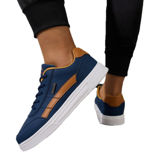Damen Sportliche Sneaker mit rutschfester Gummisohle und atmungsaktivem Obermaterial EB