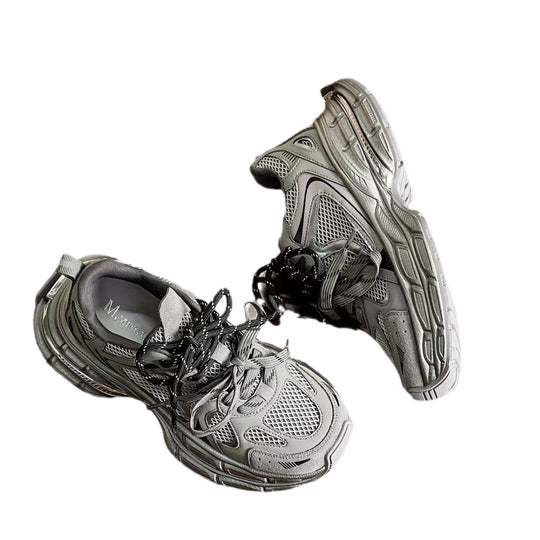 Damen Sportliche Lauf Sneakers mit atmungsaktiver Mesh-Oberfläche EB