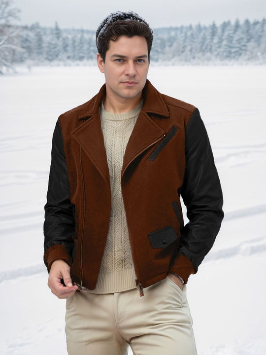 Herren stylische Winterjacke EB