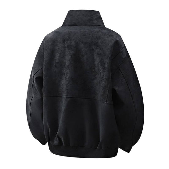 Damen Designer Übergangsjacke mit hohem Kragen und praktischen Reißverschlusstaschen EB
