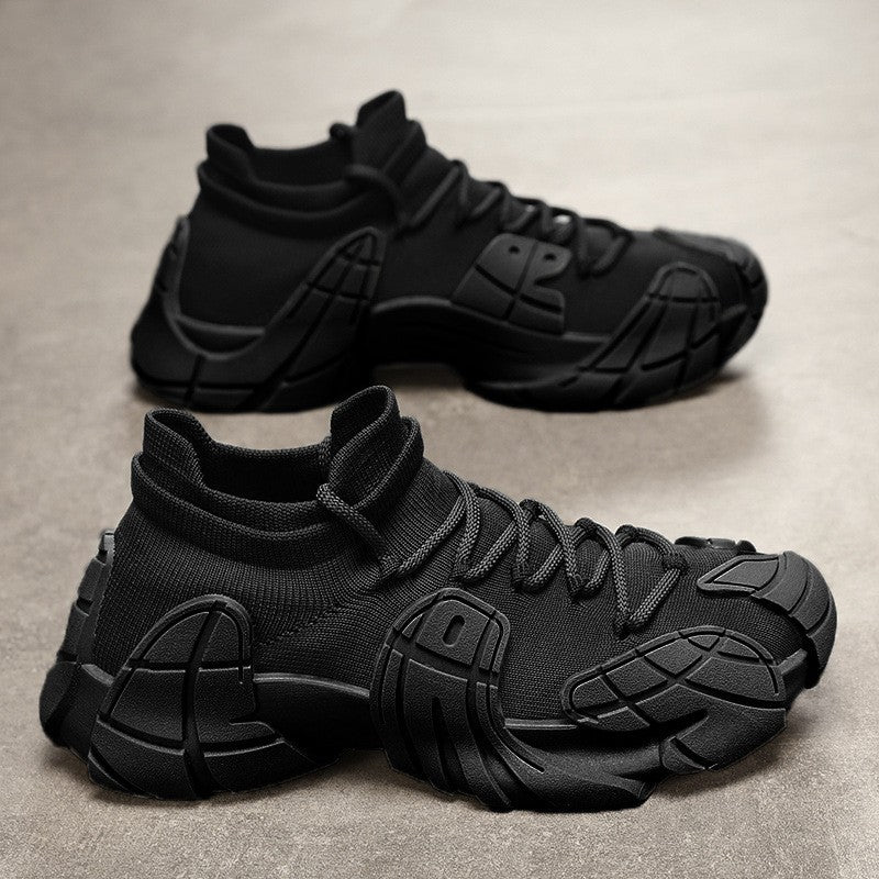 Damen Sportliche und atmungsaktive Sneaker mit strapazierfähigem Gummisohlen-Design EB