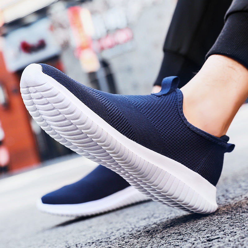 Damen nan minimalistischer Schlupf-Freizeitschuh mit vorderer Zuglasche, gepolstertem Knöchelkragen und flexibler Adaptivsohle EB