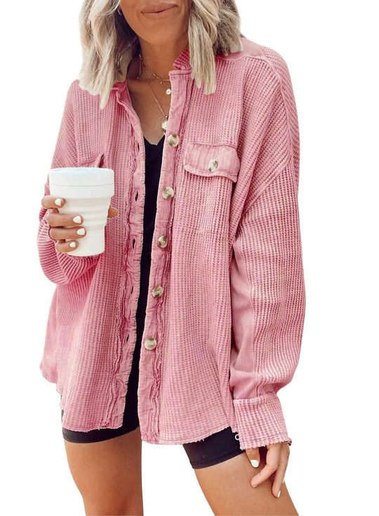 Damen Oversized Weste EB
