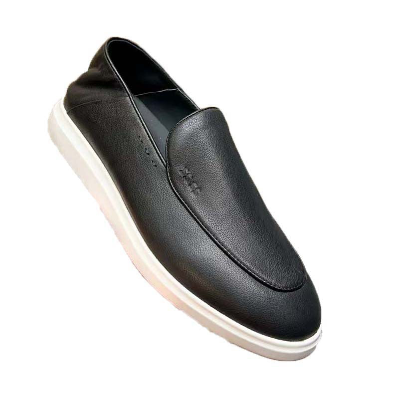 Damen Mokassin-Sneaker mit hochwertiger Lederausstattung und rutschfester Sohle EB