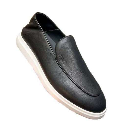 Damen Mokassin-Sneaker mit hochwertiger Lederausstattung und rutschfester Sohle EB