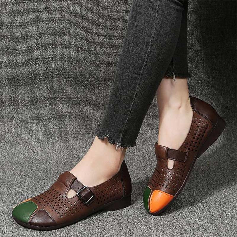 Luftige Damensandalen mit Schnalle – Zoë EB